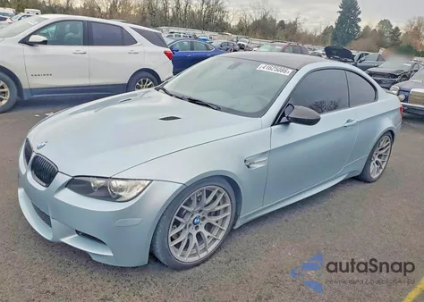 2011 BMW M3 z USA, uszkodzony, nr VIN WBSKG9C59BE367929